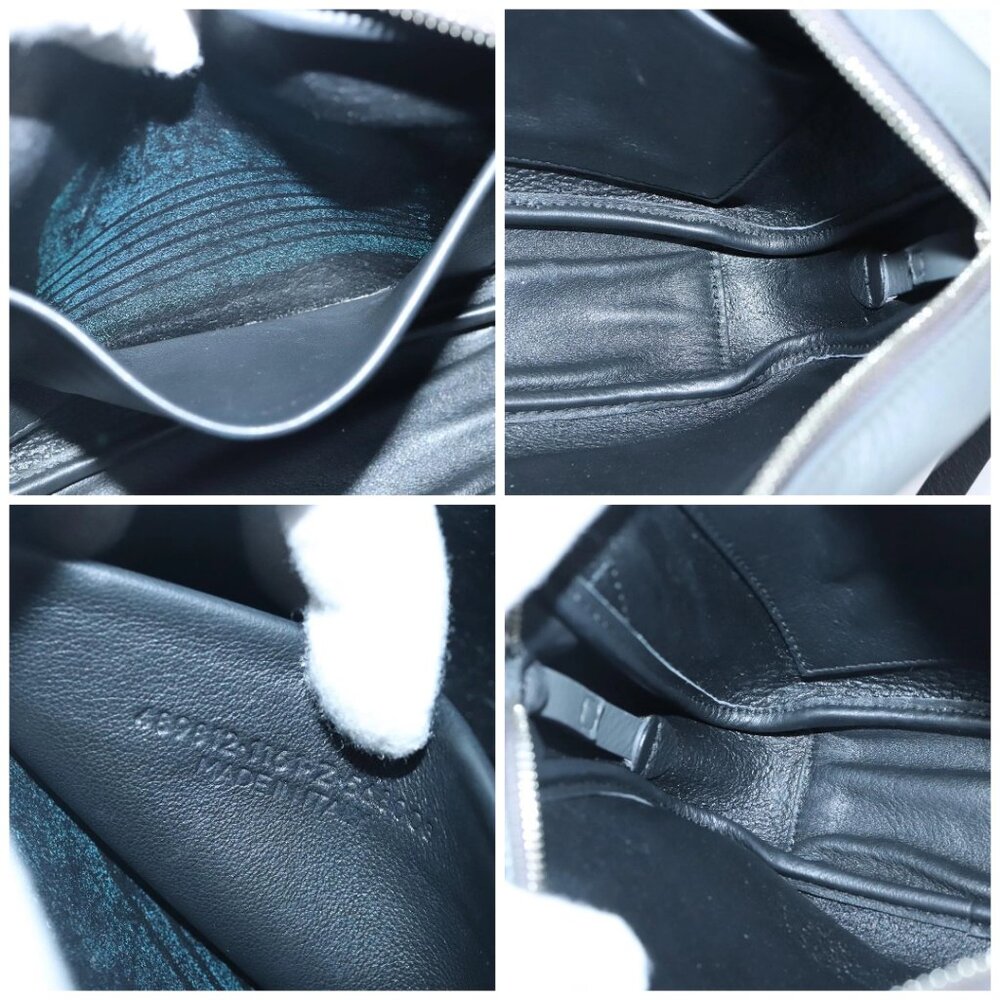 BALENCIAGA Everyday camera S Shoulder Bag Leather Gray - Picture 15 of 16